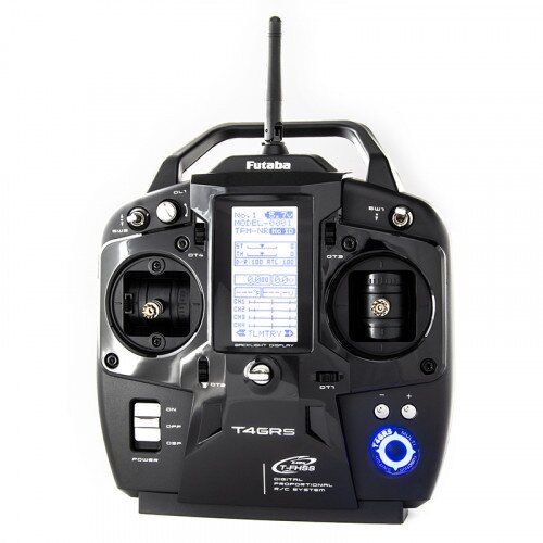 Futaba 4GRS 4-Channel 2.4GHz Telemetry Radio T‑FHSS, S‑FHSS, FHSS System