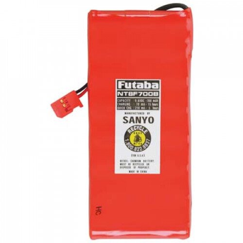 Futaba NT8F700B NiCd 8C 9.6V 700mAh Transmitter J 3PK
