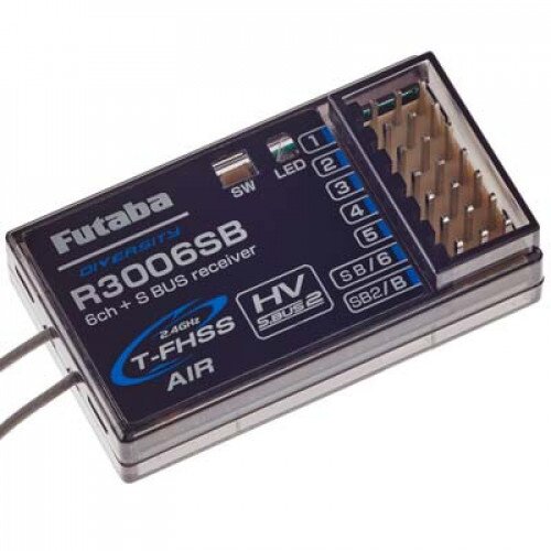 Futaba R3006SB 6/32-Channel S.Bus2 High-Voltage Receiver
