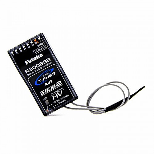 Futaba R3008SB- T-FHSS Telemetry System 8-Channel + S.Bus Receiver