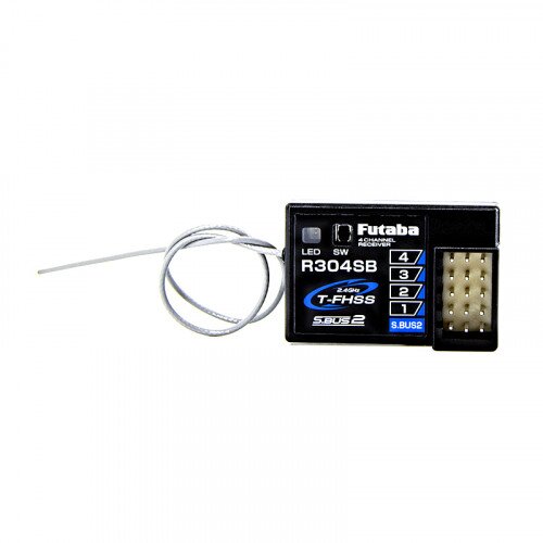 Futaba R304SB- T-FHSS Telemetry System 4-Channel Receiver