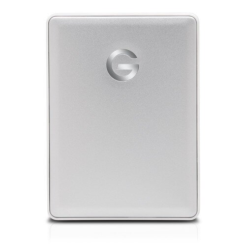 G-Technology G-DRIVE Mobile USB-C External Hard Drive - Silver - 1TB