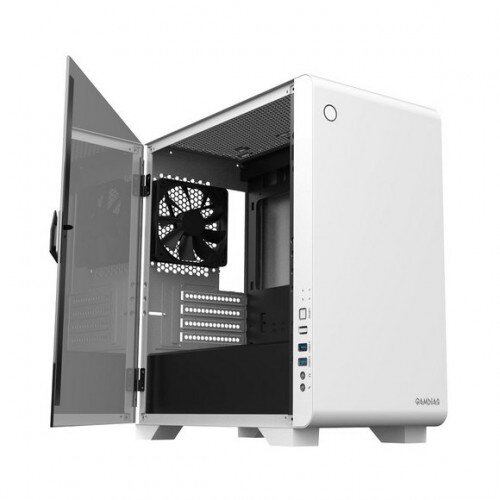 Gamdias Mars E2 Tempered Glass Micro-Tower Chassis Computer Case