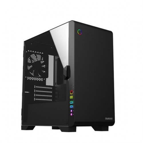 Gamdias Mars M2 Tempered Glass RGB Micro-Tower Chassis Computer Case