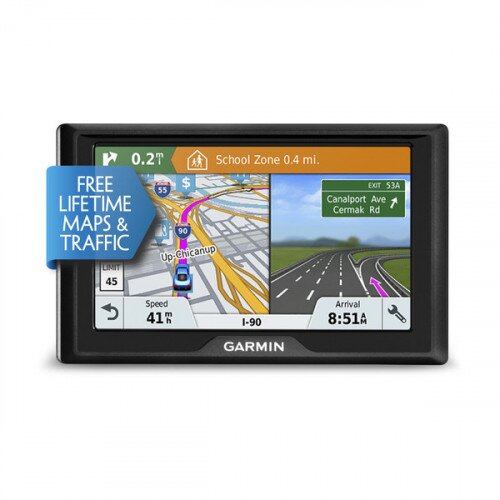 Garmin Drive 51 LMT-S GPS Navigator - 5" - U.S. - Lifetime Maps & Live Traffic