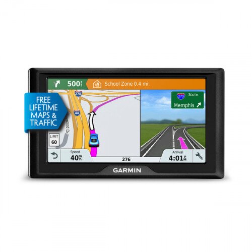 Garmin Drive 61 LMT-S GPS Navigator - 6" - U.S. & Canada - Lifetime Maps & Live Traffic