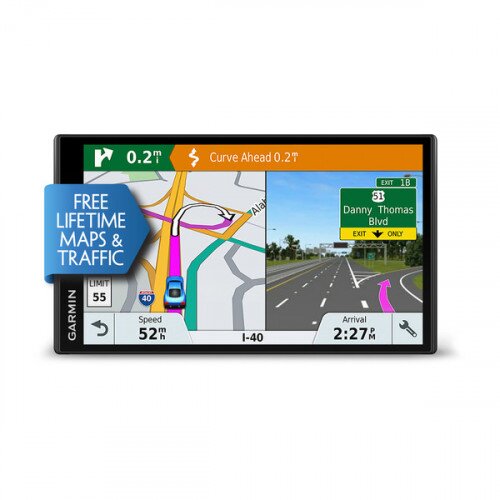 Garmin DriveSmart 61 LMT-S GPS Navigator - 6.95” Edge-To-Edge