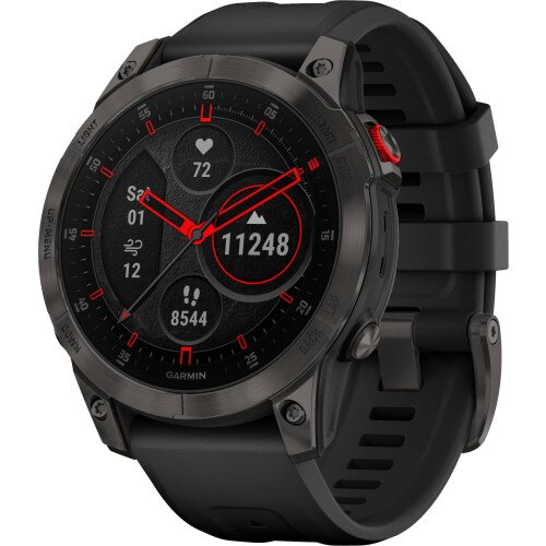 Garmin epix (Gen 2) Premium Active Smartwatch - Sapphire - Black Titanium