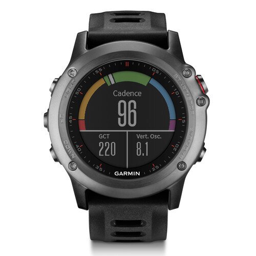Garmin fenix 3 GPS Watch - Gray with Black Band