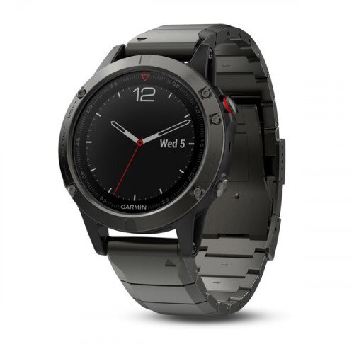 Garmin fenix 5 Slate Gray Sapphire with Metal Band - 47mm