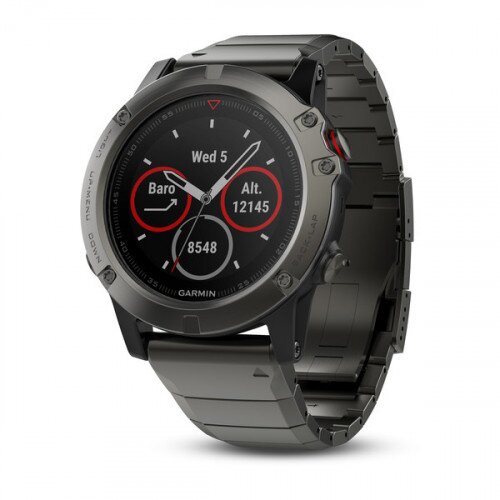 Garmin fenix 5X Slate Gray Sapphire with Metal Band - 51mm