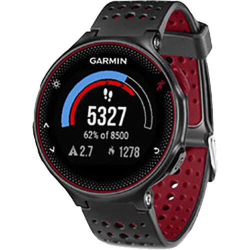 Garmin Forerunner 235 GPS Running Watch - Marsala Silicone