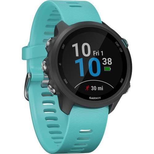 Garmin Forerunner 245 Music Running Watch - Aqua