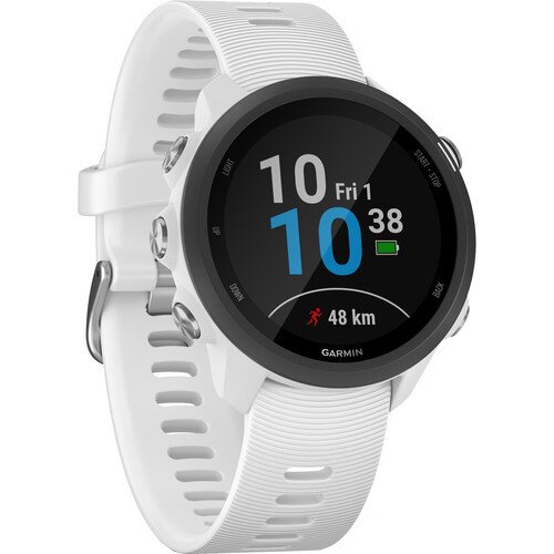 Garmin Forerunner 245 Music Running Watch - White