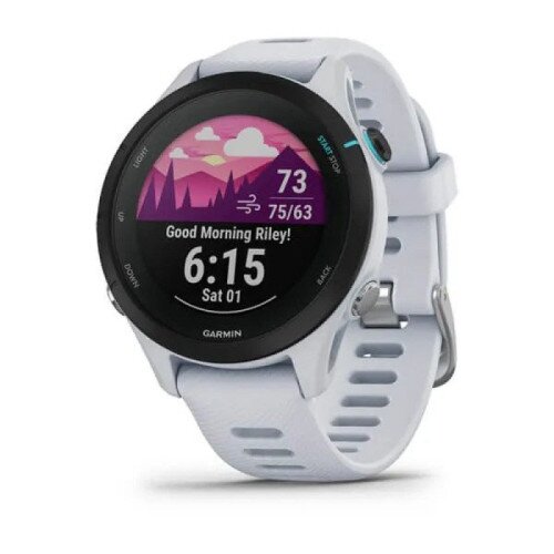 Garmin Forerunner 255S Music GPS Smartwatch - Whitestone - 41mm