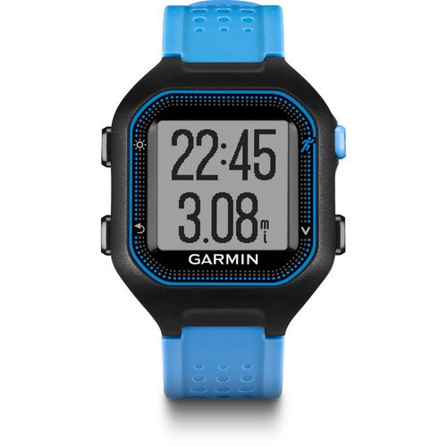 Garmin Forerunner 25 GPS Running Watch - Black/Blue