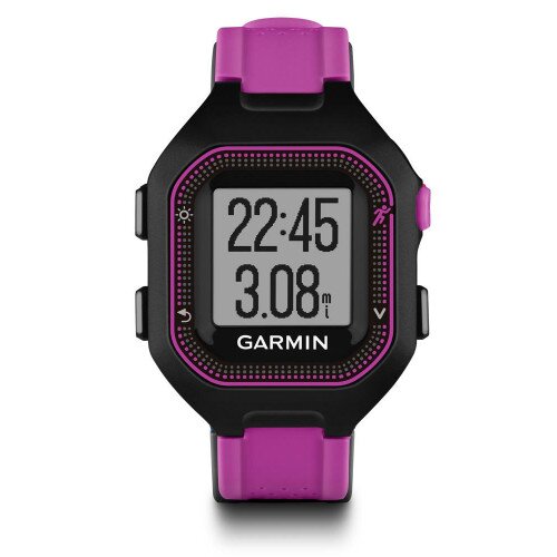 Garmin Forerunner 25 GPS Running Watch - Black/Purple