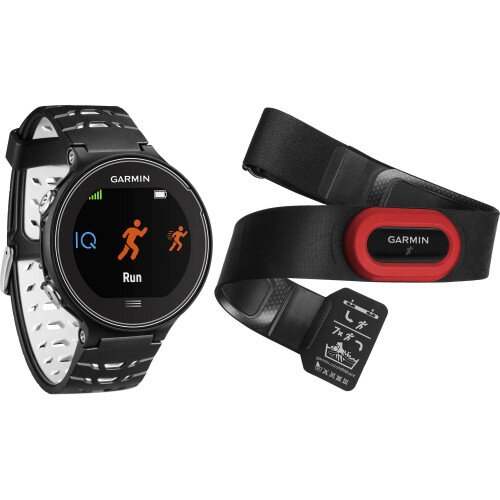 Garmin Forerunner 630 GPS Smartwatch - Black and White Bundle