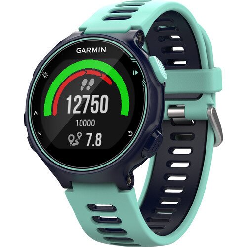 Garmin Forerunner 735XT GPS Watch - Midnight Blue/Frost Blue Watch Only