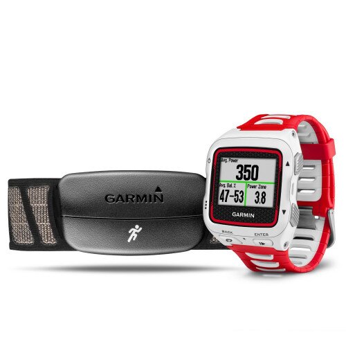 Garmin Forerunner 920XT GPS Watch - White/Red Watch with HRM-Run