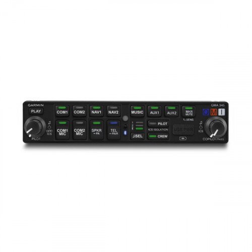 Garmin GMA 345 Audio Panel with Bluetooth Connectivity