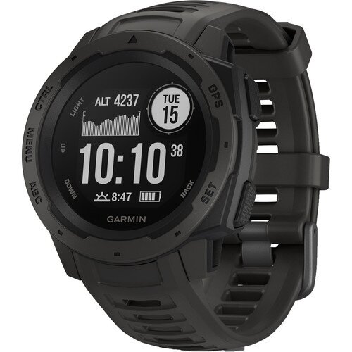 Garmin Instinct Outdoor GPS Watch - Standard - Graphite