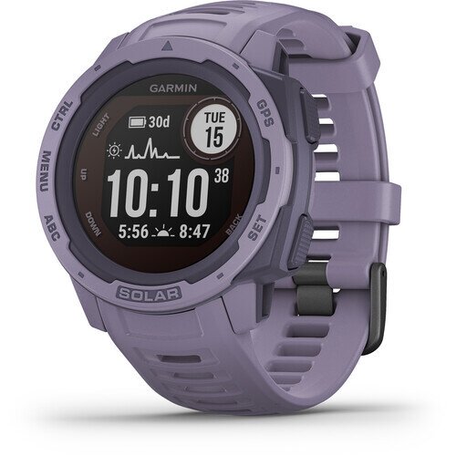 Garmin Instinct Solar Outdoor GPS Watch - Standard - Orchid