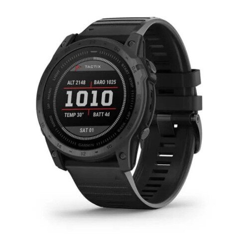 Garmin Tactix 7 Multisport GPS Smartwatch - Standard Edition - Premium Tactical GPS Watch with Silicone Band
