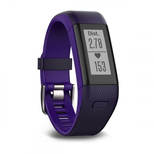 Garmin vivosmart HR+ Activity Tracker - Imperial Purple/Kona Purple - Regular
