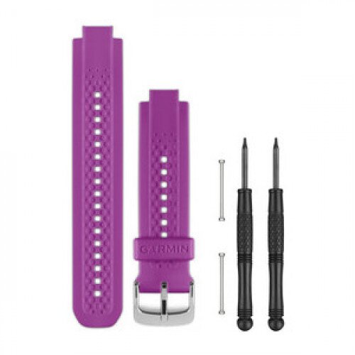 Garmin Watch Bands (Forerunner 25) - Black/Purple (Small)