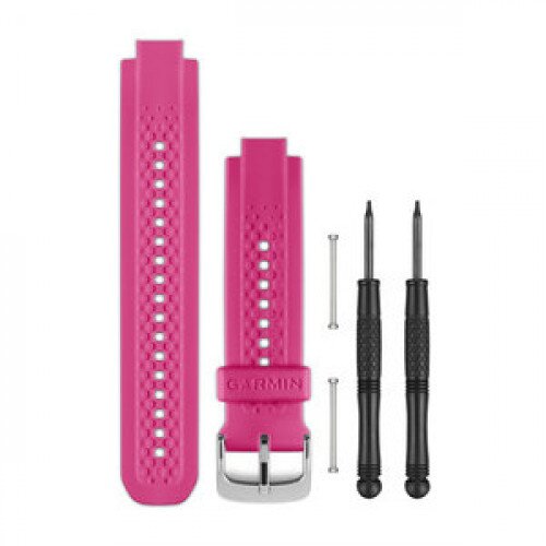 Garmin Watch Bands (Forerunner 25) - White/Pink (Small)