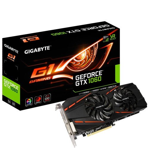 Gigabyte GeForce GTX 1060 G1 Gaming 6G (rev. 2.0) Graphics Card