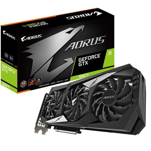 Gigabyte AORUS GeForce GTX 1660 Ti 6G Graphics Card