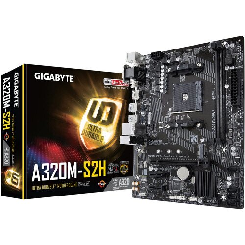 Gigabyte GA-A320M-S2H (Rev. 2.0) Motherboard