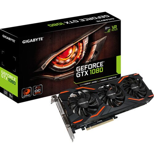 Gigabyte GeForce GTX 1080 WINDFORCE OC 8G Graphics Card