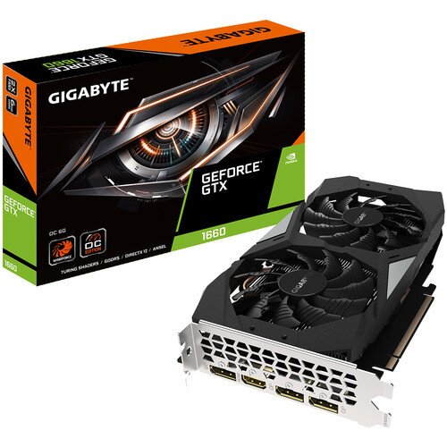 Gigabyte GeForce GTX 1660 OC 6G Graphics Card