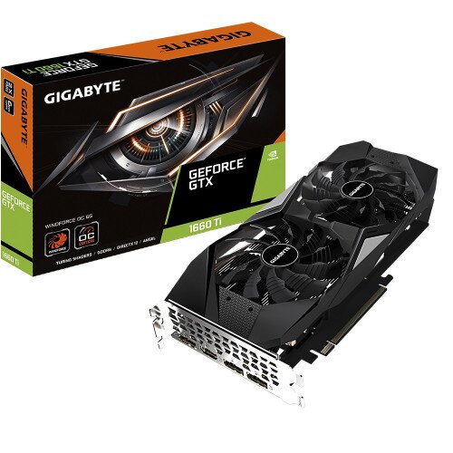 Gigabyte GeForce GTX 1660 Ti Windforce OC 6G Graphics Card