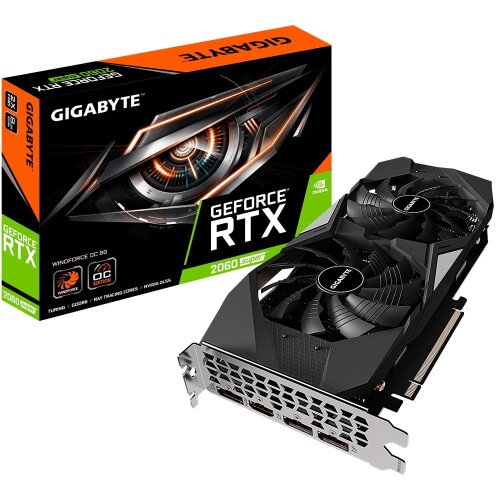 Gigabyte GeForce RTX 2060 SUPER WINDFORCE OC 8G (rev. 2.0) Graphics Card