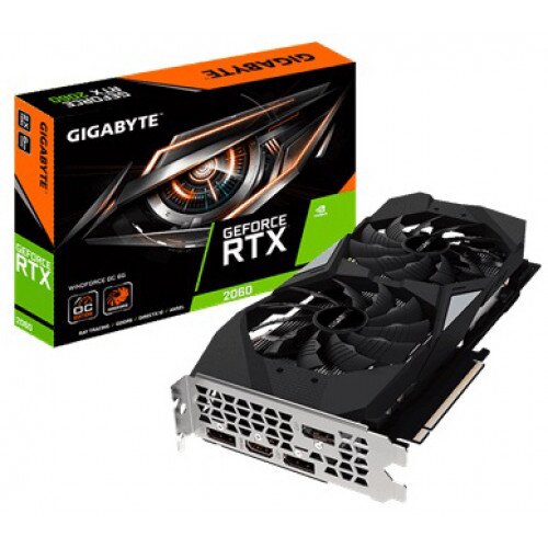 Gigabyte GeForce RTX 2060 WINDFORCE OC 6G Graphics Card