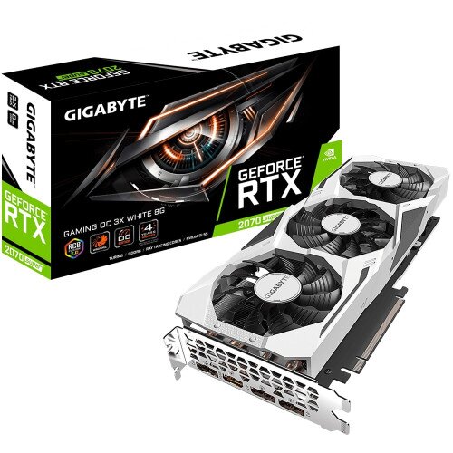 Gigabyte GeForce RTX 2070 SUPER GAMING OC 3X WHITE 8G (rev. 1.0/1.1) Graphics Card