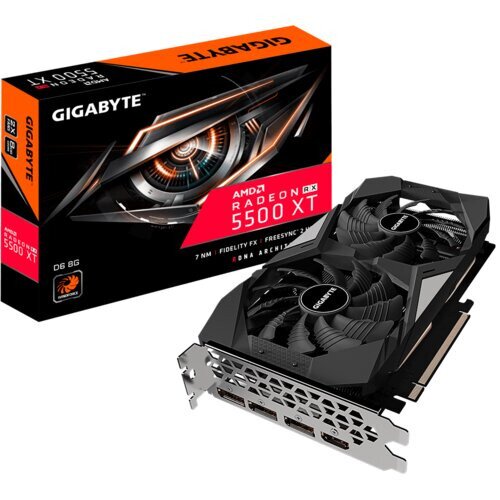 Gigabyte Radeon RX 5500 XT D6 8G Graphics Card