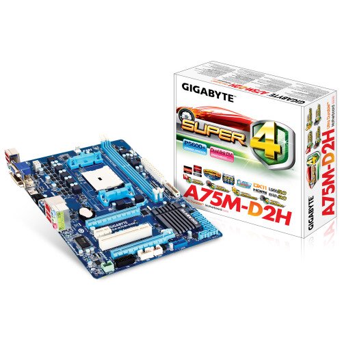 Gigabyte GA-A75M-D2H Motherboard