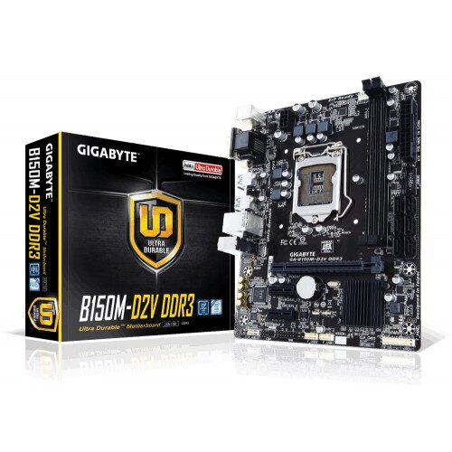 Gigabyte GA-B150M-D2V DDR3 Motherboard
