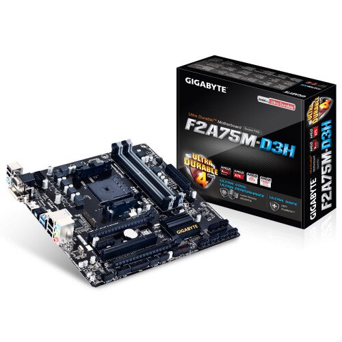 Gigabyte GA-F2A75M-D3H Motherboard