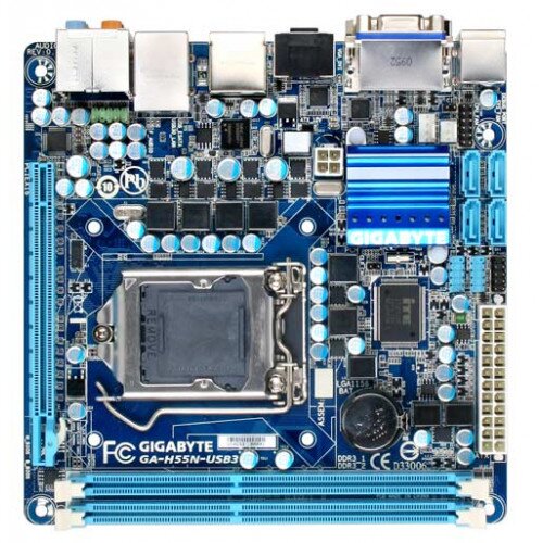 Gigabyte GA-H55N-USB3 Motherboard