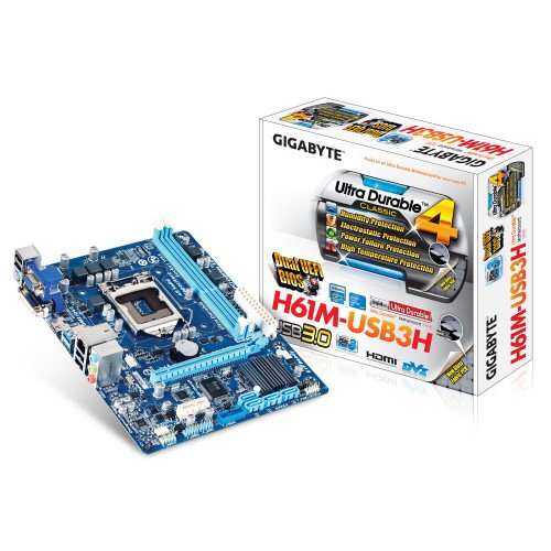 Gigabyte GA-H61M-USB3H Motherboard