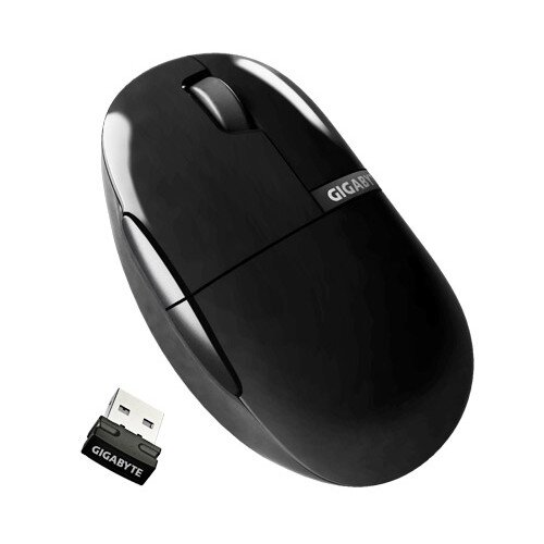 Gigabyte M7650 Wireless Ultra-Optical Mouse - Glossy Black