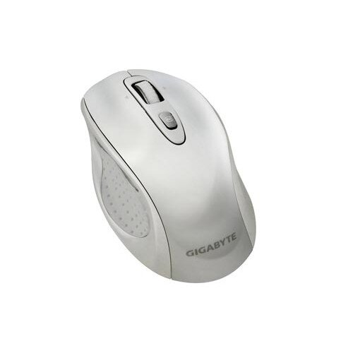 Gigabyte M7700 Wireless Laser Mouse - White Steel