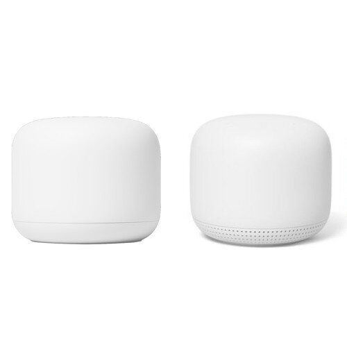 Google Nest Wifi Mesh Router and Point - Snow
