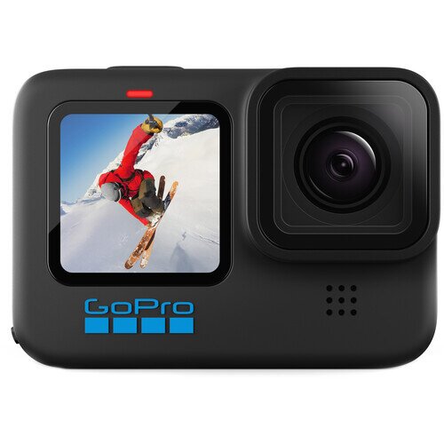 GoPro HERO10 Black 5.3K 23MP Waterproof Action Camera - Only Cam